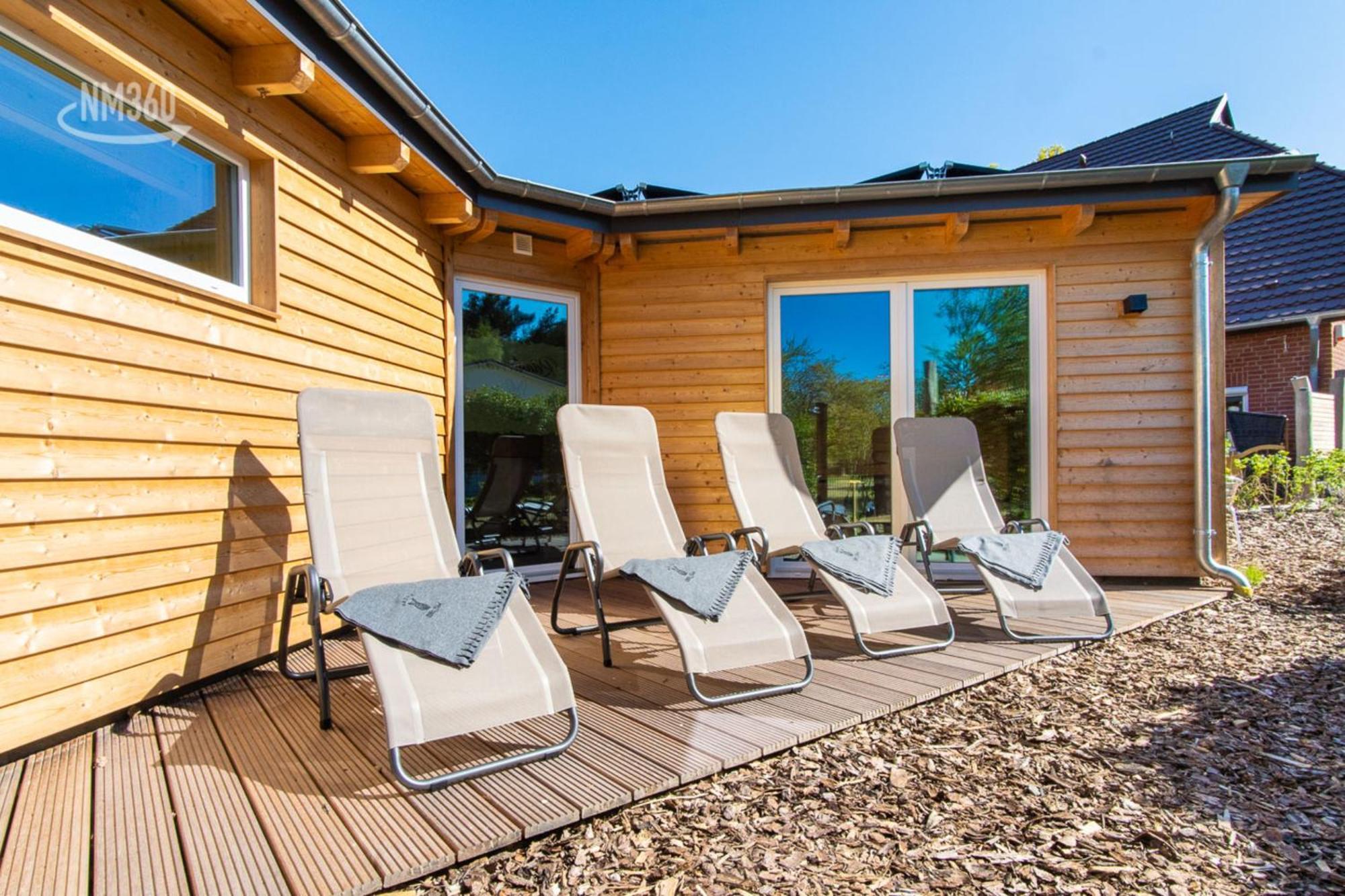 Traumhaftes Appartement Mit Balkon - Odins Blick Wohnung 6 - Mit Privatstrand, Sauna Lobbe Buitenkant foto