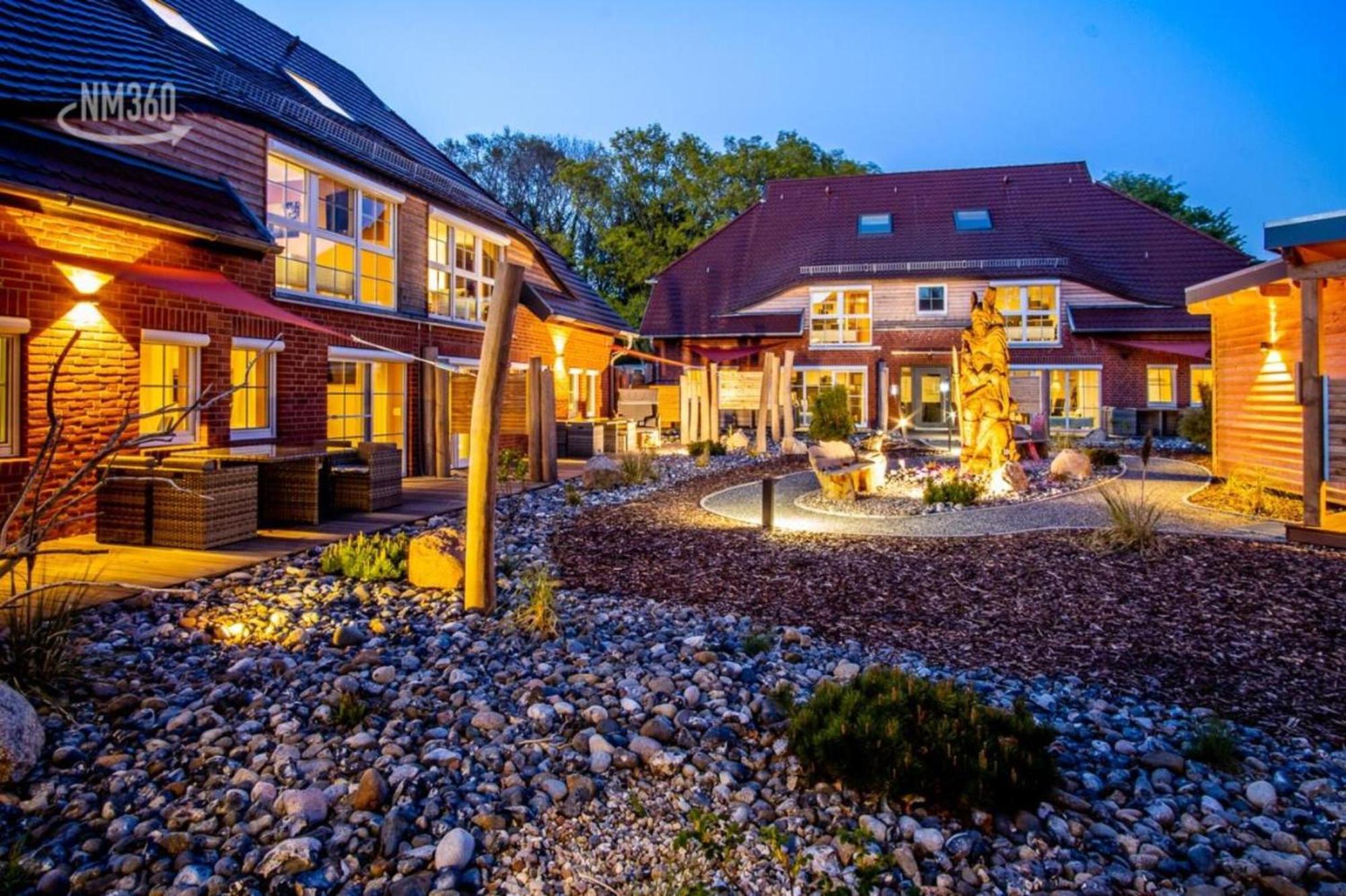 Traumhaftes Appartement Mit Balkon - Odins Blick Wohnung 6 - Mit Privatstrand, Sauna Lobbe Buitenkant foto